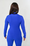 Jumpsuit - Royal Blue BG Linked Logo