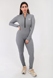 Jumpsuit - Grey BG Linked Logo Jumpsuit