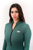 Jumpsuit - Green BG Linked Logo Jumpsuit