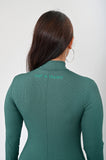 Jumpsuit - Green BG Linked Logo Jumpsuit