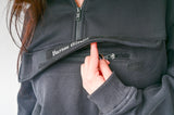Black Kangaroo pocket hoodie