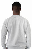 Tracksuit - Grey silver teeth classic panther logo Crew neck set